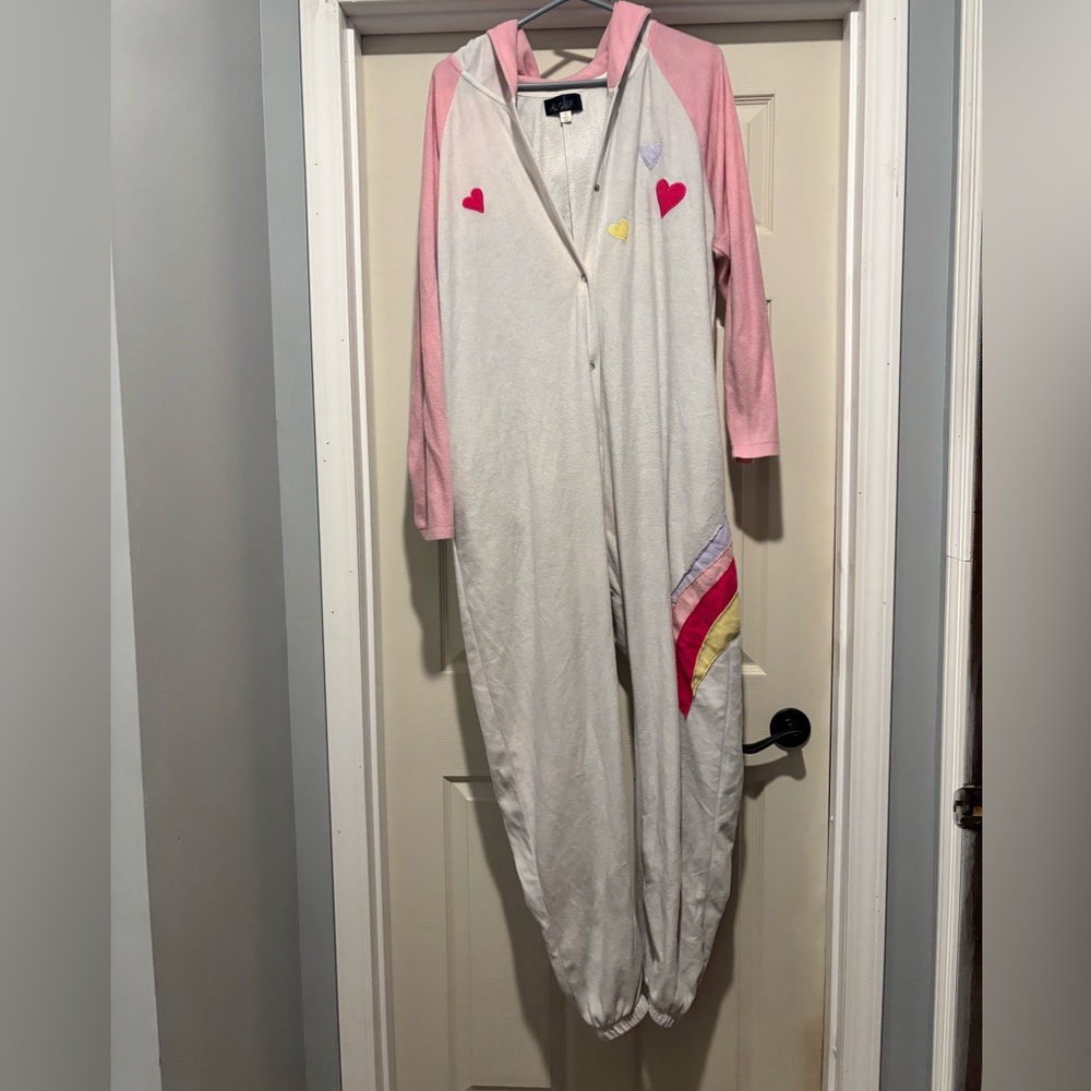 Women’s unicorn onesie  size large